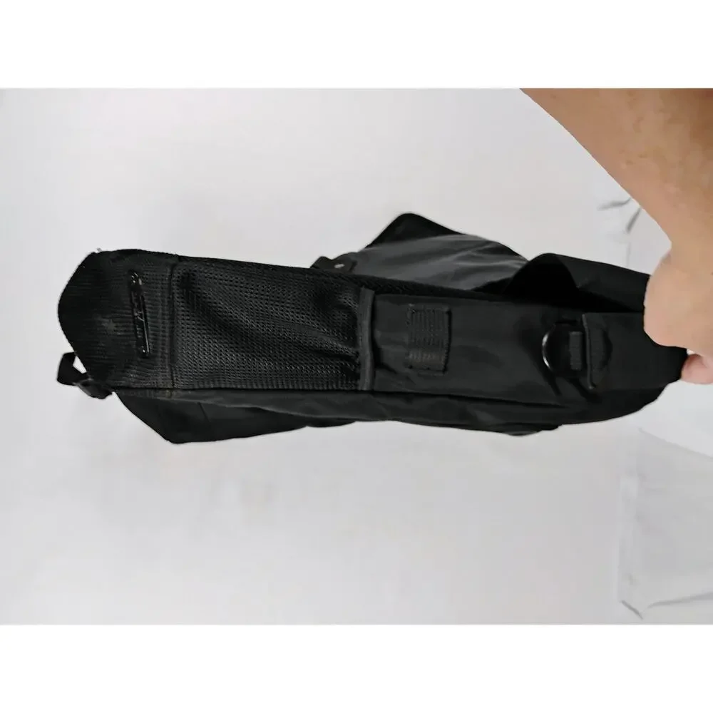 GAP Black Laptop Messenger Bag Briefcase Travel Work Commuter Organizer